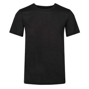 Regatta Mens Fingal Edition Marl T-Shirt / Black Marl
